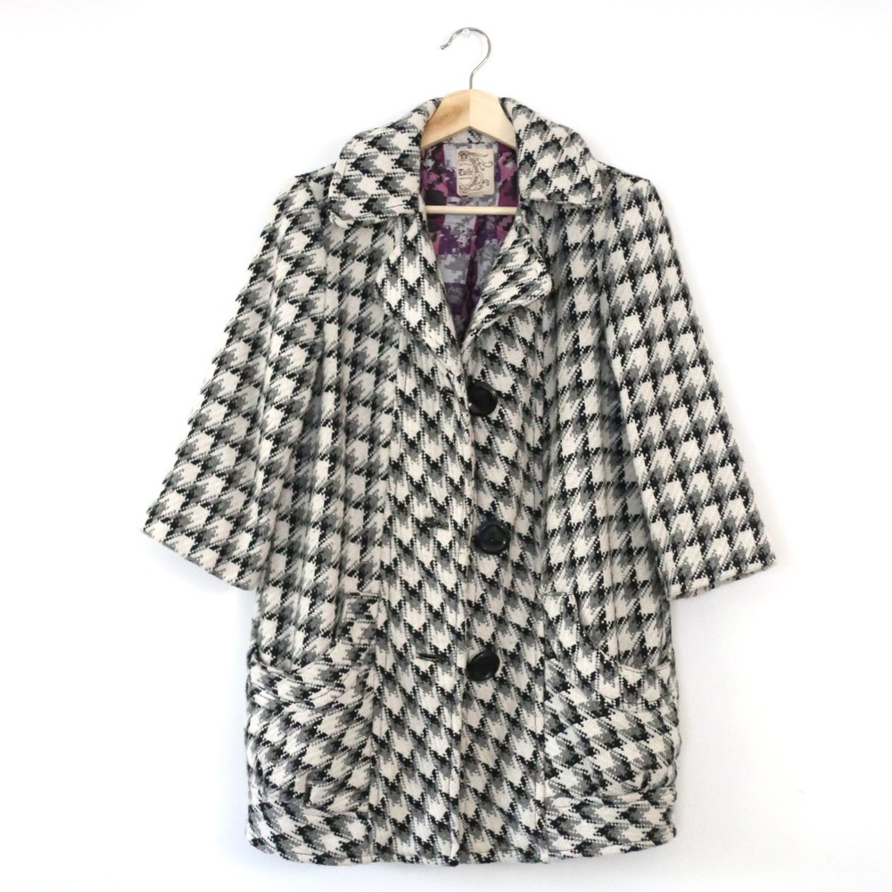 Anthropologie Tulle Peacoat